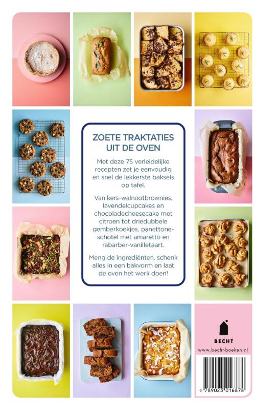 Achterkant van De zoete bakplaat