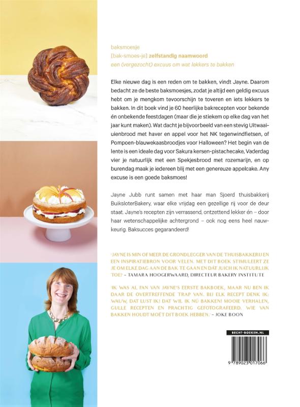 Achterkant van Elke dag Bakdag