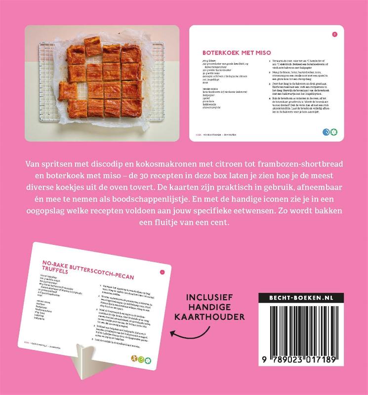 Achterkant van Koek