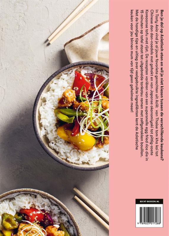 Achterkant van Tasty Asia