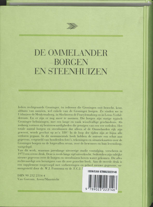 Achterkant van De Ommelander Borgen en Steenhuizen