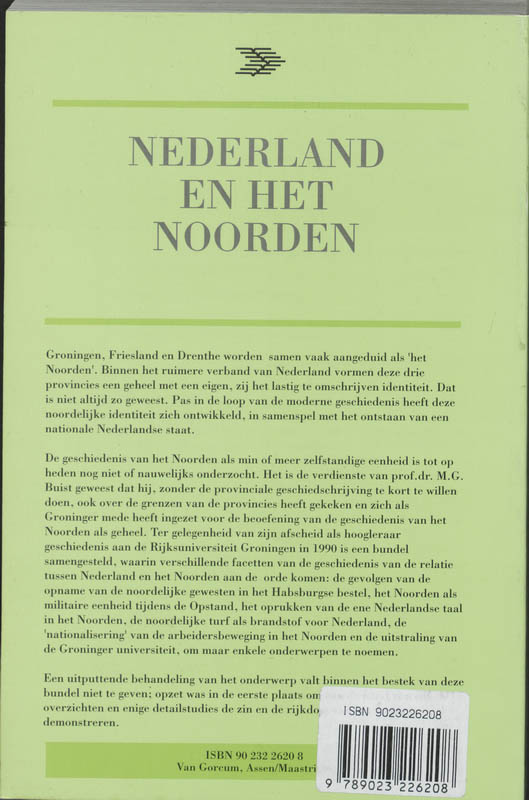 Achterkant van Nederland en het Noorden