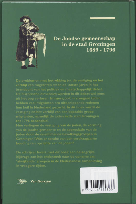 Achterkant van De joodse gemeenschap in de stad Groningen 1689-1796