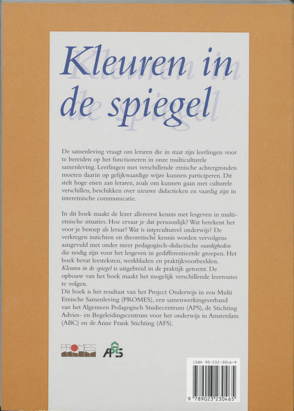 Achterkant van Kleuren in de spiegel