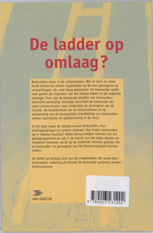 Achterkant van De ladder op omlaag?