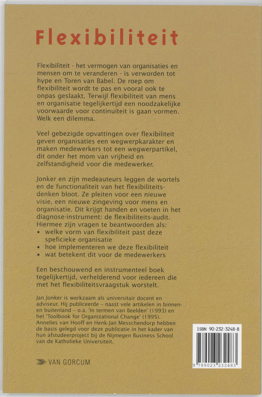 Achterkant van Flexibiliteit