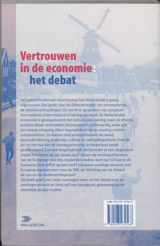 Achterkant van Vertrouwen in de economie: het debat