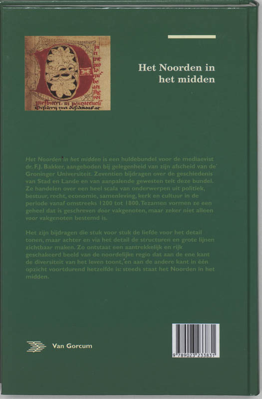 Achterkant van Het Noorden in het midden