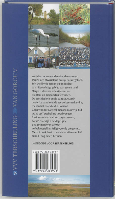 Achterkant van Reisgids voor Terschelling