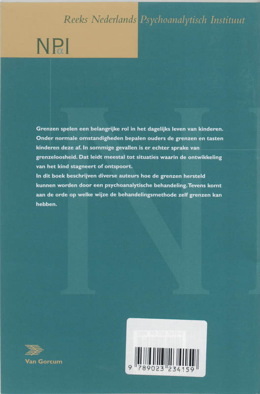 Achterkant van Kinderen en grenzen