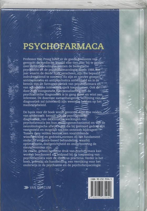 Achterkant van Psychofarmaca