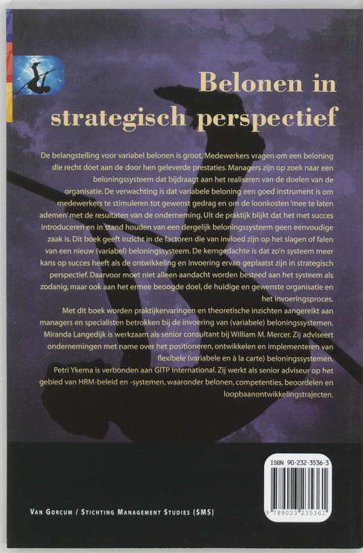 Achterkant van Belonen in strategisch perspectief