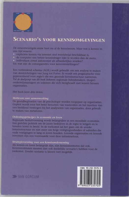 Achterkant van Scenario's voor kennisomgevingen