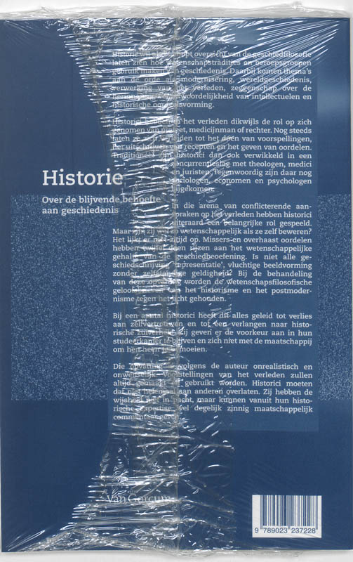 Achterkant van Historie