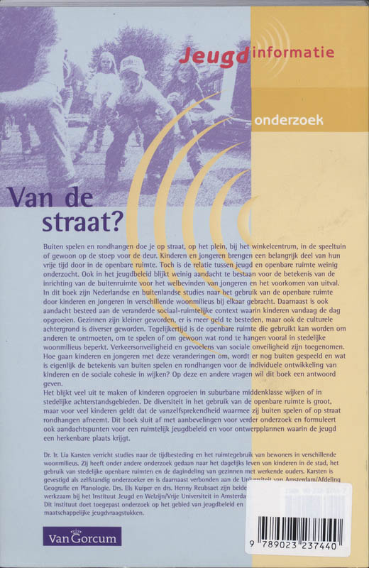 Achterkant van Van de straat?