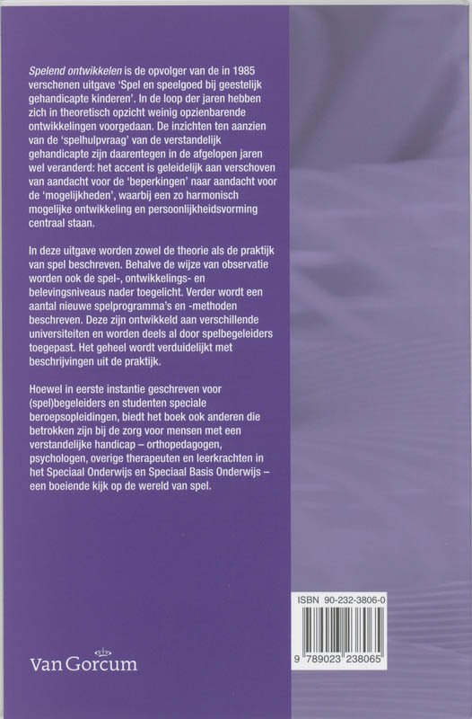 Achterkant van Spelend ontwikkelen