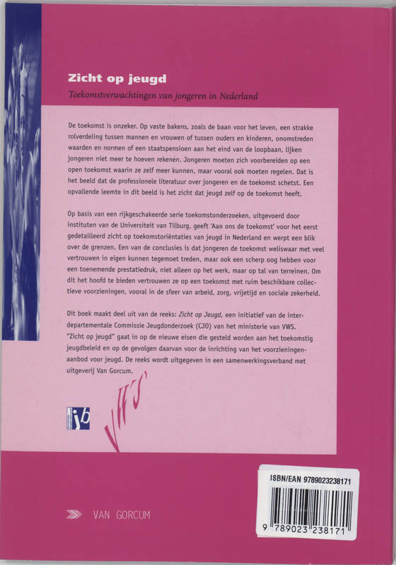 Achterkant van Aan ons de toekomst