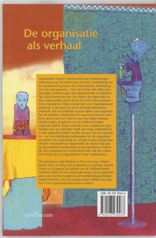 Achterkant van De organisatie als verhaal