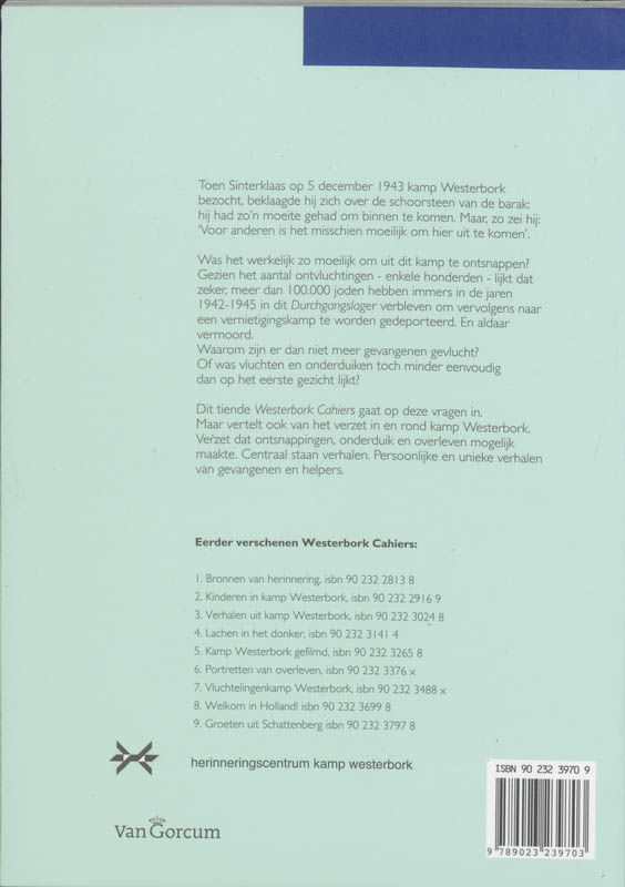 Achterkant van Een gat in het prikkeldraad