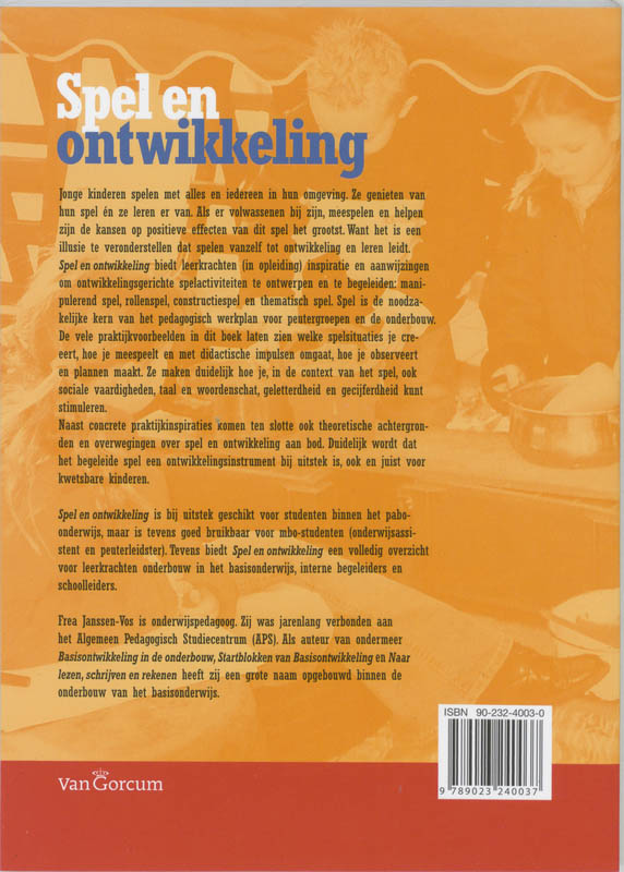 Achterkant van Spel en Ontwikkeling