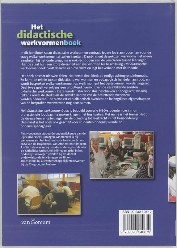 Achterkant van Het didactische werkvormenboek