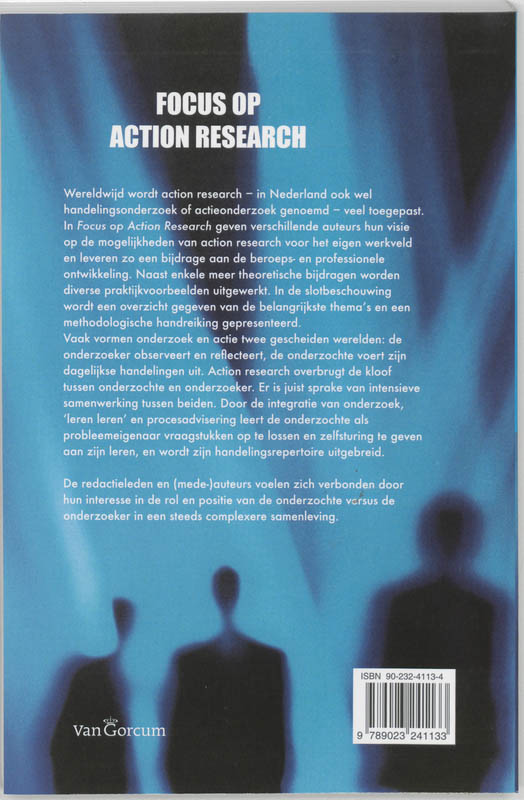 Achterkant van Focus op Action Research