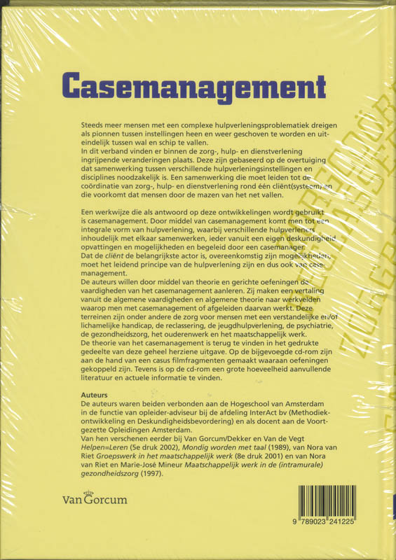 Achterkant van Casemanagement