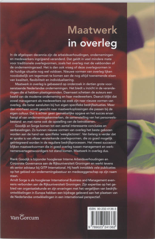 Achterkant van Maatwerk in overleg
