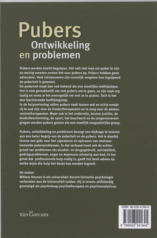 Achterkant van Pubers