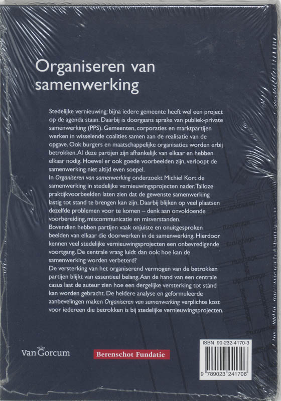 Achterkant van Organiseren van samenwerking