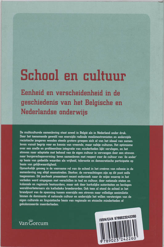 Achterkant van School en cultuur