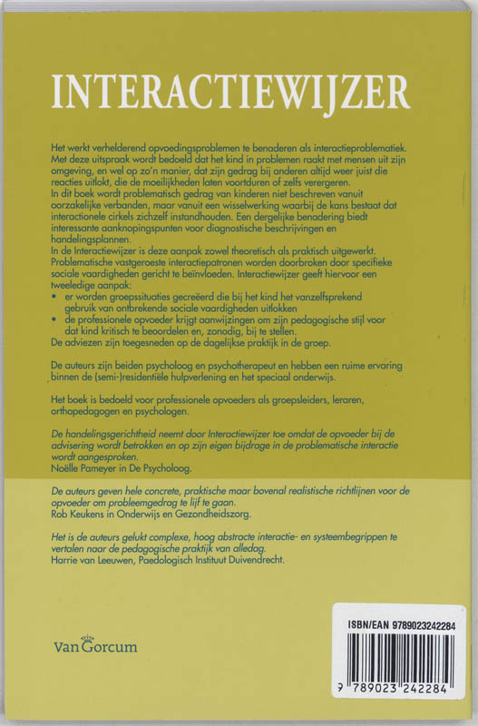 Achterkant van Interactiewijzer