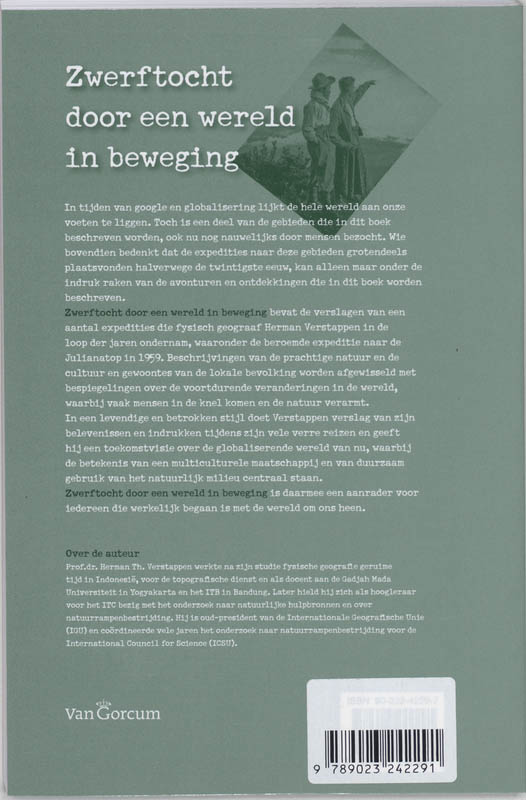 Achterkant van Zwerftocht door een wereld in beweging