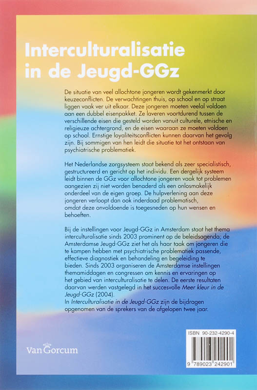 Achterkant van Interculturalisatie in de Jeugd-GGz