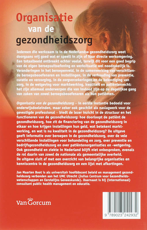 Achterkant van Organisatie van de gezondheidszorg