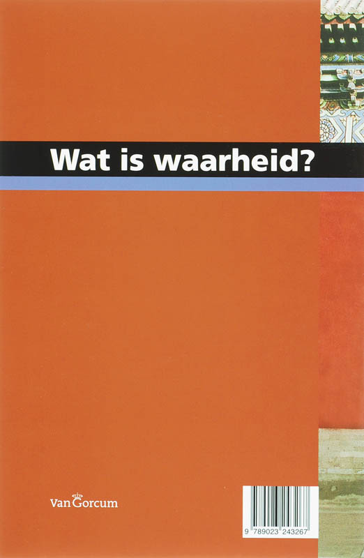 Achterkant van Wat is waarheid?