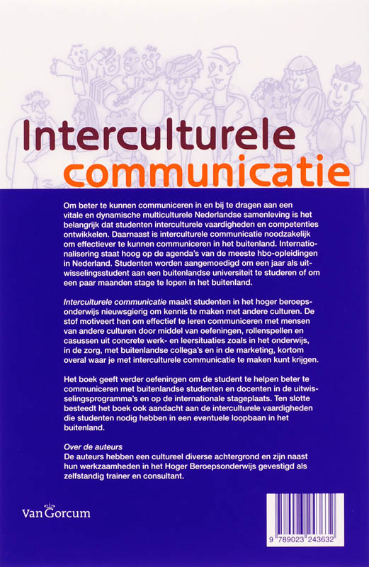 Achterkant van Interculturele communicatie