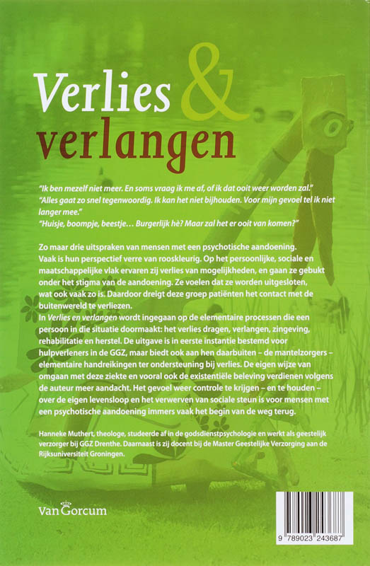 Achterkant van Verlies en verlangen