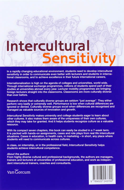 Achterkant van Intercultural Sensitivity