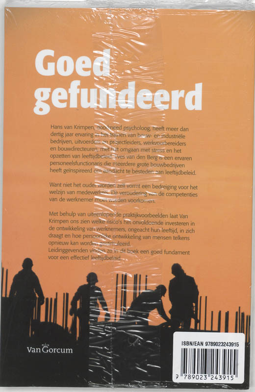 Achterkant van Goed gefundeerd