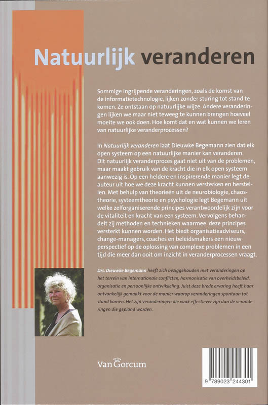 Achterkant van Natuurlijk veranderen