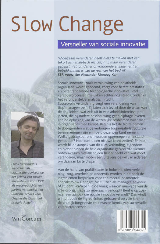 Achterkant van Slow Change