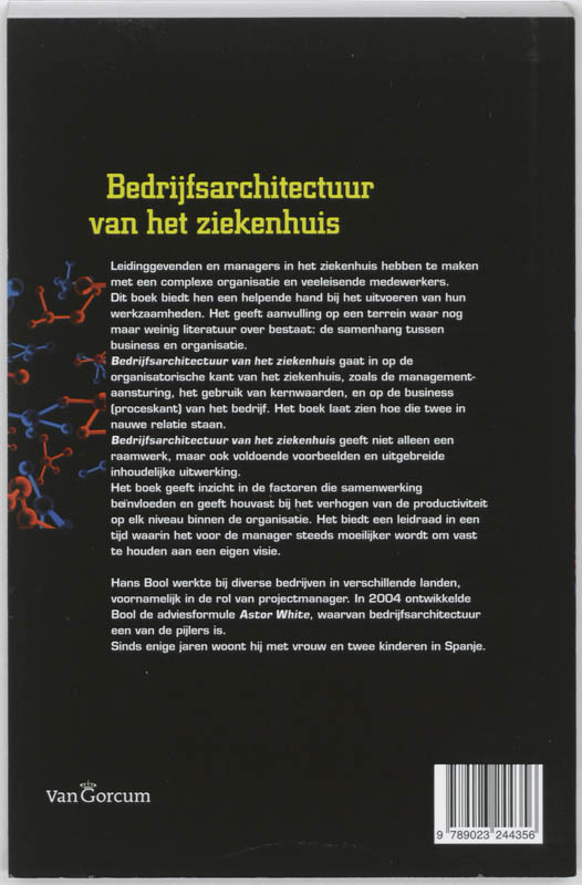 Achterkant van Bedrijfsarchitectuur van het ziekenhuis