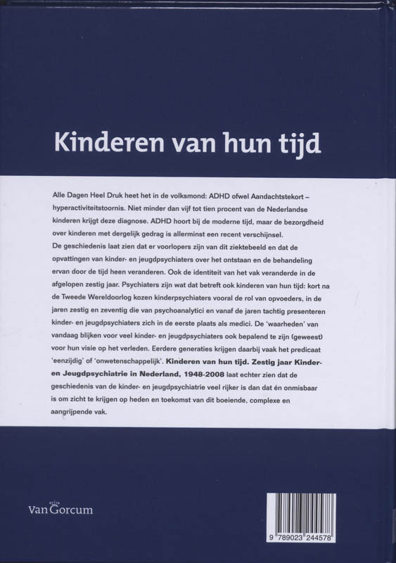 Achterkant van Kinderen van hun tijd