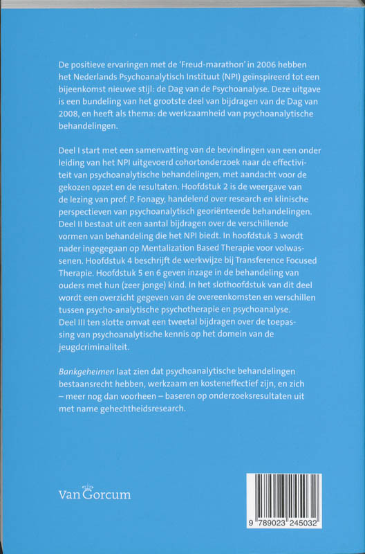 Achterkant van Bankgeheimen