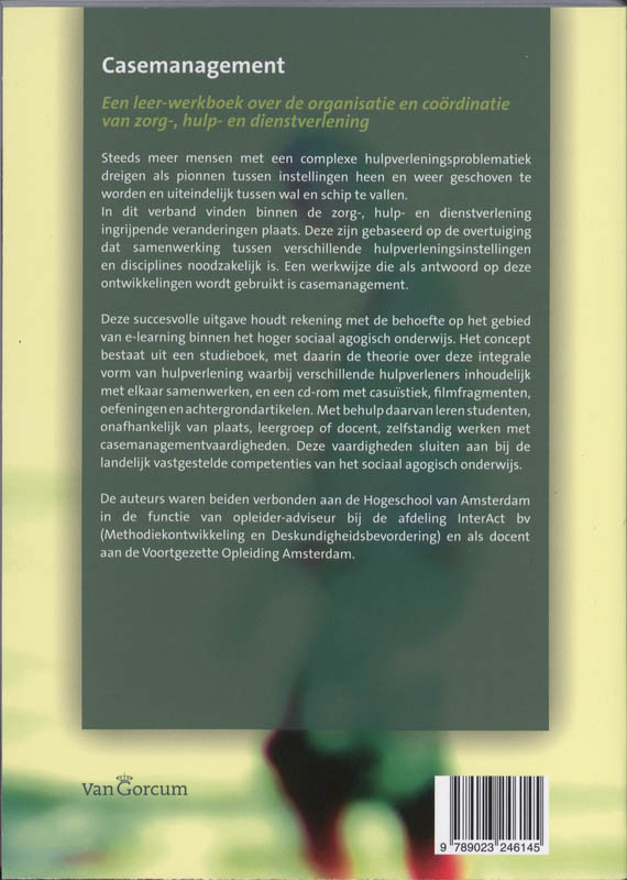 Achterkant van Casemanagement