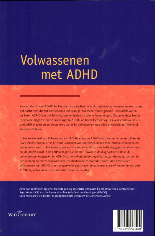 Achterkant van Volwassenen met ADHD