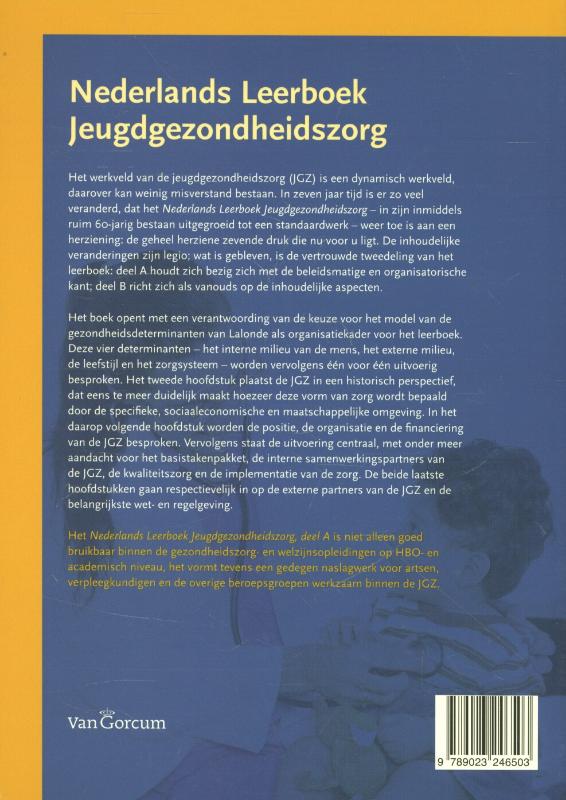 Achterkant van Deel A Organisatie