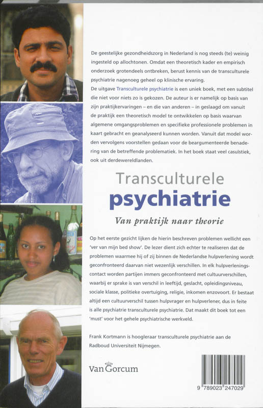 Achterkant van Transculturele psychiatrie