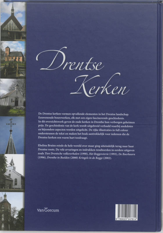 Achterkant van Drentse kerken